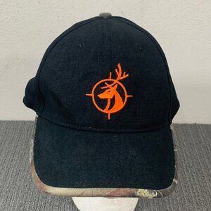 Fatal Attraction Baseball Hat Mens OSFA Black Mossy Oak Breakup Camo Deer Kati